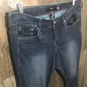 Torrid ankle zipper skinny jeans size 18
